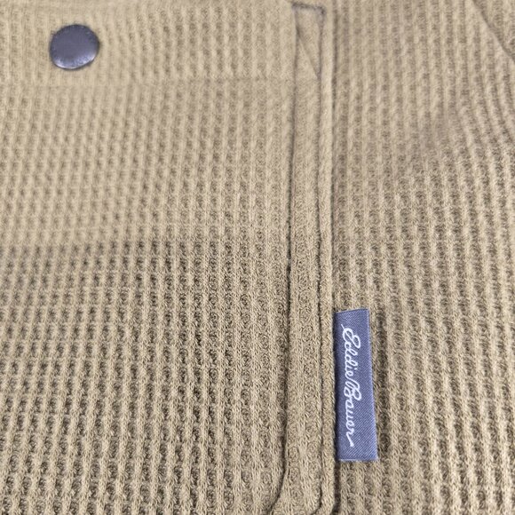 Eddie Bauer Men's Faux Sherling Lined Jacket, 2XL, Dark Tan, NWT - Picture 10 of 11